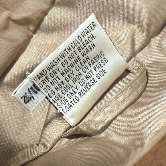 British Mist Taupe Trench Coat Size 11/12 with Belt - Picture 2 of 11